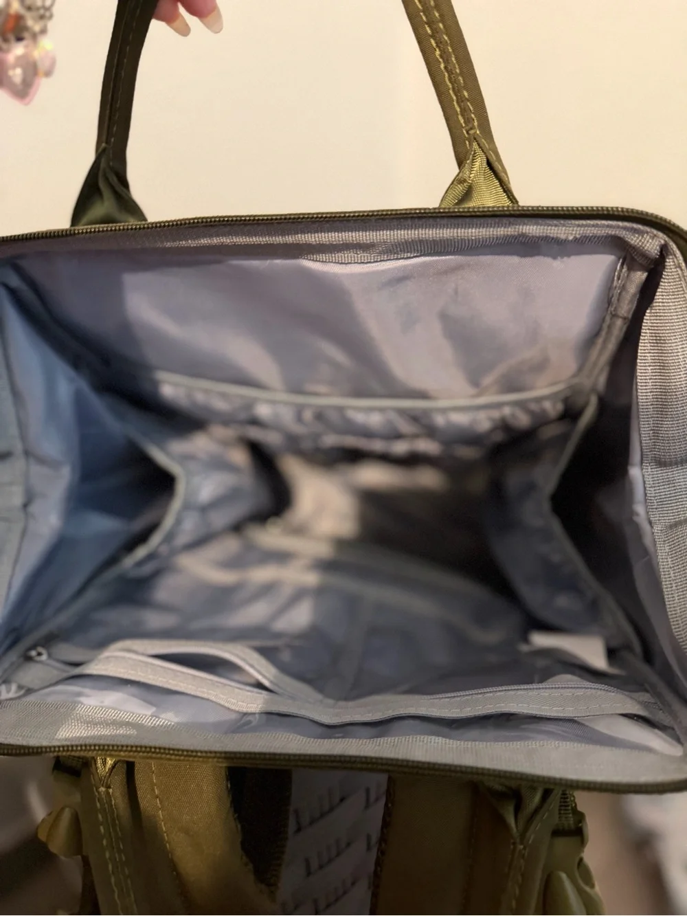 BabbleRoo Diaper Bag Olive Green